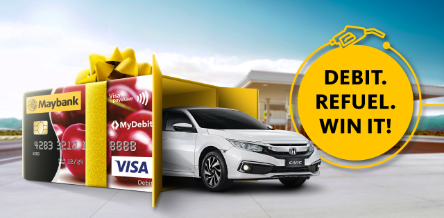 Fuel Up & Win with Maybank Debit Card!