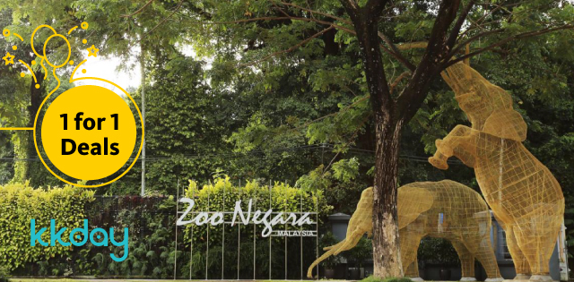 Get KKday 1-for-1 tickets to Zoo Negara and KL Tower Mini Zoo