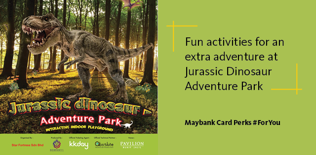 10% OFF early-bird discount for Jurassic Dinosaur Adventure Park tickets