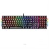 Fantech Maxfit 108 Gaming RGB Mechanical Keyboard Support Macro Anti-Ghosting Detachable Typec MK855 (Black)
