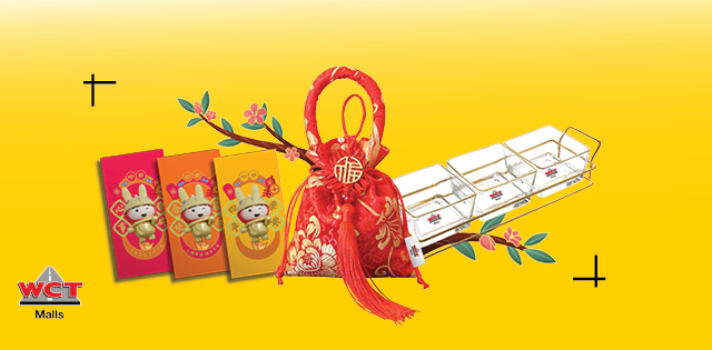 Redeem complimentary  gifts at WCT Malls this Chinese New Year!