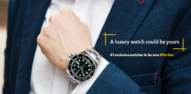 Spend with Maybank Premium Cards & Win a Luxury Watch