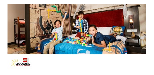 Enjoy 15% OFF at LEGOLAND Hotel for an Ultimate Family Staycation Experience!