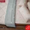Essina Dill Premium 800TC Microfiber Plush Fitted Sheet Set with Comforter Symphony Collection