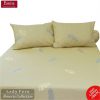 Essina Lady Fern Almeria 100% Cotton 780TC Fitted Bedsheet 360 Round Full Elastic Set-deep pocket 38cm