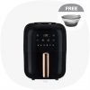 [1-31 Jul] Tupperware Air Fryer (1pc) 3.0L with Touchscreen Display Complimentary Eleganzia Bowl (1pc) 4.6L worth RM128