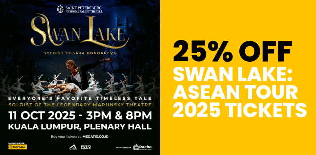 25% OFF Swan Lake tickets